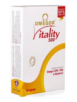 Omegor® Vitality 500 - Omega 3 - EPA - DHA - Puri e Concentrati - 1