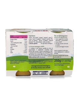 Omogeneizzato Bio di Frutta Mista con Cereali - 2