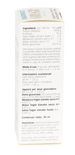 Orar Spray Oligotracce - 2