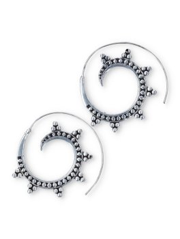 Orecchini a Spirale - Pendientes Bolitas - 2