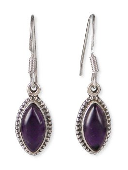 Orecchini Goccia Argento 925 e Pietre Preziose - 2