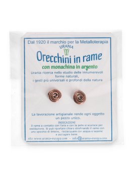 Orecchini in Argento 925 e Rame "Yin-Yang" - 3