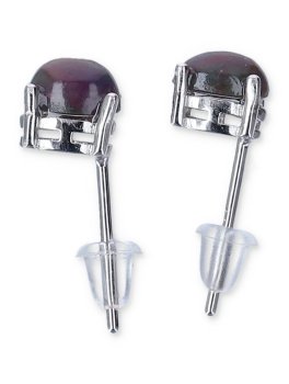Orecchini in Argento e Opale Bianco - 2
