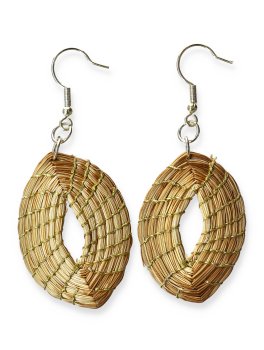 Orecchini in Oro Vegetale - Foglia - 1