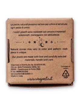 Orecchini Quadrati Argento 925 e Pietre Preziose - 3