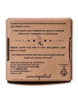 Orecchini Tondi Argento 925 e Pietre Preziose - 4