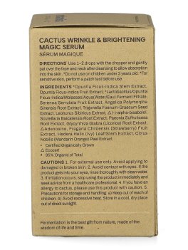 Organic Cactus Magic Serum Illuminante e Antirughe - 5
