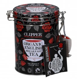 Organic English Breakfast Tea - Latta da 30 Filtri