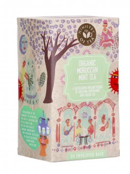Organic Moroccan Mint Tea - Infuso alla Menta e Tè Verde Bio - 1