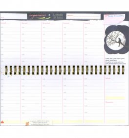 Organizer Settimanale con Spirale - Il Gatto e La Luna — Agenda - 3