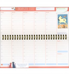 Organizer Settimanale con Spirale - Pensieri Belli — Calendario - 3