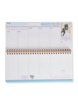 Organizer Settimanale Perenne - Pensieri Belli per Anime Delicate — Calendario - 2