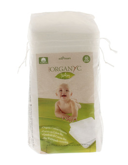 Organyc Baby - Quadrati di Cotone Bio
