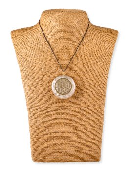 Ciondolo in Orgonite - Fiore della Vita - 1