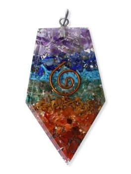 Orgonite Ciondolo Policromo - 2