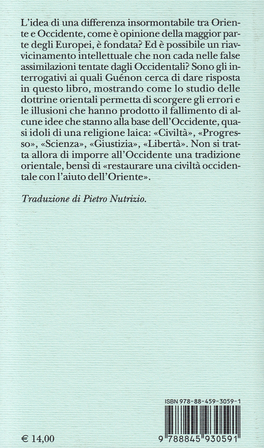 Oriente e Occidente — Libro - 2