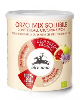 Orzo Mix Solubile - Cereali, Cicoria e Fichi Bio