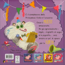 Oscar l'Unicorno Affamato Mangia la Torta — Libro - 2