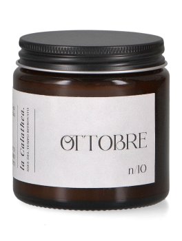 Ottobre - Candela Profumata in Cera di Soia - 2