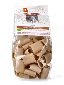 Paccheri di Grano Duro Semintegrale Bio - 1