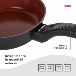 Padella Alta Wok con Coperchio - Tuscany Line - 9