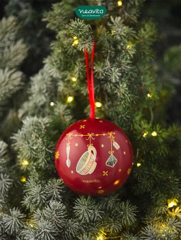 Palla di Natale Neavita - Infuso Mandorle Caramellate - 5