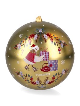 Palla di Natale Oro - Infuso di Frutta Mandorle Caramellate - 1