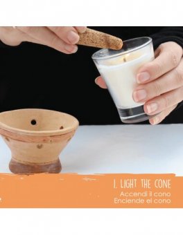 Palo Santo Cerimonial - 6 Coni - 6