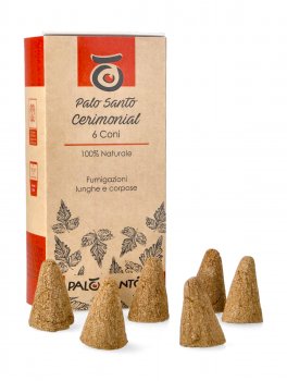 Palo Santo Cerimonial - 6 Coni - 1