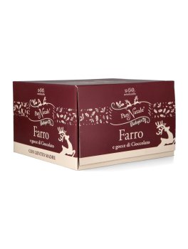 Pan Natale Biologico al Farro con Gocce di Cioccolato - 1