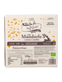 Pan Natale Biologico con Mandorle e Arance Candite - 2