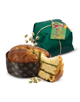 Pandolce con Crema al Pistacchio Bio - 1