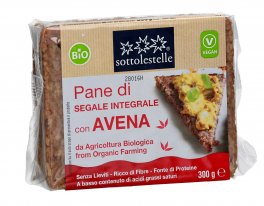 Pane di Segale Integrale con Avena Bio, a basso indice glicemico - 1