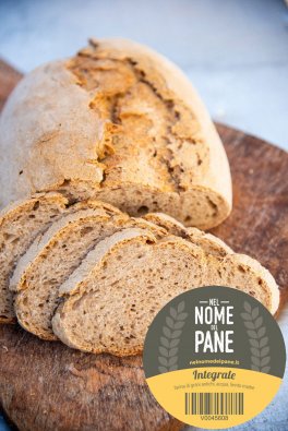 Pane Montanaro di Farina Integrale di Grani Antichi Km 0