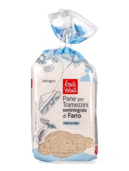 Pane per Tramezzini Semintegrali di Farro Bio - 1
