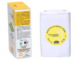 Panetto all'Argilla Verde - Detergente a Ph Neutro senza Sapone - 2