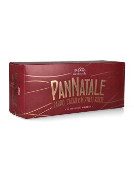PanNatale di Farro, Cacao e Mirtilli Rossi Bio - 1