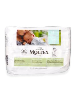 Pannolini Ecologici Moltex - Taglia 1 New Born - 2/5 Kg - 1