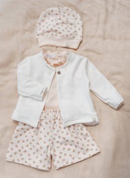 Pantaloncino a Caramella Bimba - Peach Blossom - 4