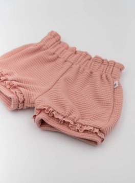 Pantaloncino Corto a Palloncino - Rosa Scuro - 2