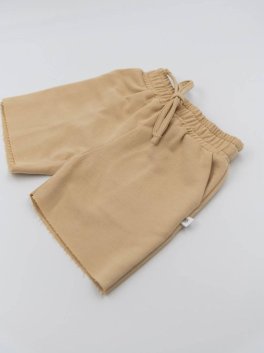 Pantaloncino Tuta Bimbo - Cammello - 2