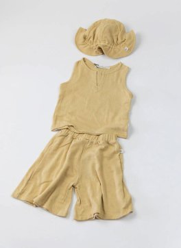 Pantalone a Gamba Larga Bimba - Cammello - 4