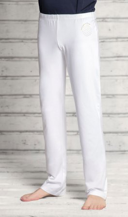 Pantaloni Lunghi Wellness - Bianchi Unisex - 3