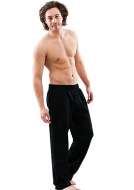 Pantaloni Uomo Yoga Om Collection - Nero - 1