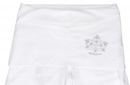 Pantaloni Yoga in Cotone - Bianchi - 2