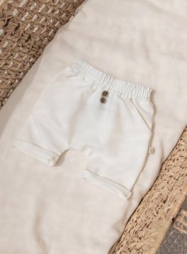 Pants Bermuda Bimbo - Jeans White - 1