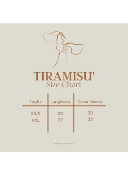Paraorecchie per Cani Tiramisù in Sangallo - Curry - 6