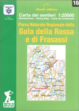 Parco Naturale Regionale della Gola della Rossa e di Frasassi - Carta dei Sentieri n. 10 — Libro - 1
