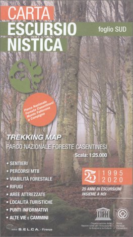 Parco Nazionale Foreste Casentinesi - Carta Escursionistica — Libro - 3