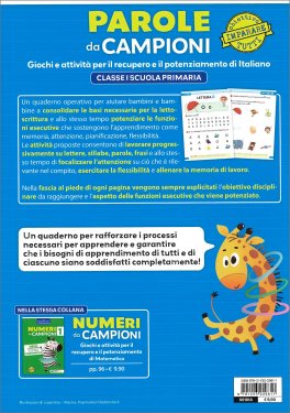 Parole da Campioni - Italiano - Classe Prima — Libro - 2